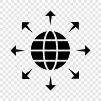 internet, global economy, global warming, globalization icon svg