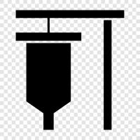 intravenös, Beutel, Injektion, Kochsalzlösung symbol