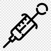 intravenous, needles, medical, injections icon svg