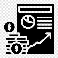 invest, budget, debt, credit icon svg