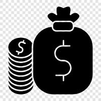 Investing, Banking, Exchange Rates, Investments icon svg