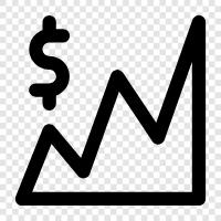 Investing, stocks, investments, dividends icon svg