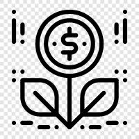 investing, financial, stocks, mutual fund icon svg