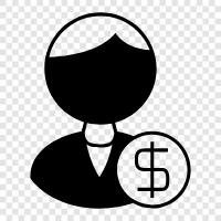 Investing, Banking, Stock Market, Money Management icon svg