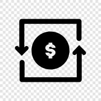 investing, banking, economics, money icon svg