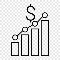 Investing, Stock Market, Business, Wealth icon svg