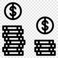 investment, money, banking, financial icon svg