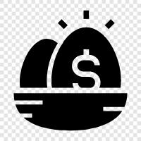 investment, mutual fund, stock, portfolio icon svg