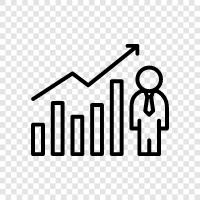 investment, stocks, business, money icon svg