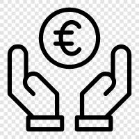 investment, stocks, bonds, interest rates icon svg