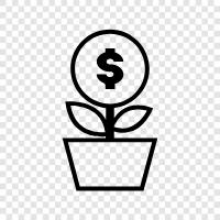 investment, banking, stock market, mutual fund icon svg