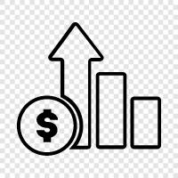 investment, accounting, stocks, bonds icon svg