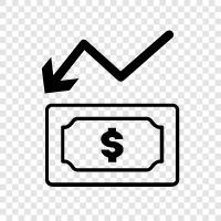 investment, banking, stock market, money icon svg