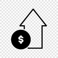 investment, stock market, economy, portfolio icon svg