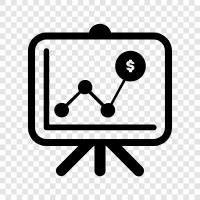 investment, stock, calculator, stock market icon svg