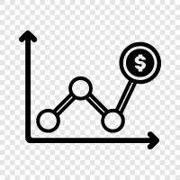 investment, banking, stock market, currency icon svg