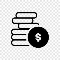 investment, stock market, bond market, mutual fund icon svg