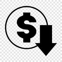 investment, stock market, banking, economics icon svg