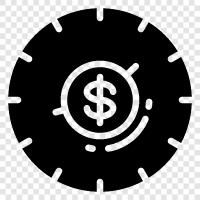 investment timing, stock market timing, bond market timing, financial timing icon svg