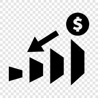 investments, stocks, bonds, money icon svg