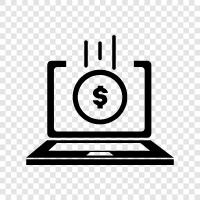 investments, stocks, bonds, banking icon svg