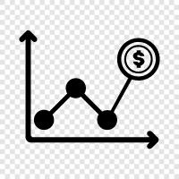 investments, stocks, bonds, accounting icon svg