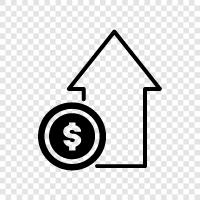 investments, stocks, bonds, retirement icon svg