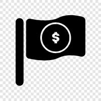 investments, stock market, money, broker icon svg