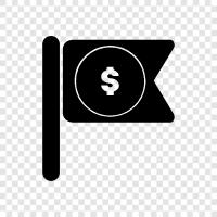 investments, banking, stocks, insurance icon svg