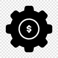 investments, stocks, bonds, mortgages icon svg