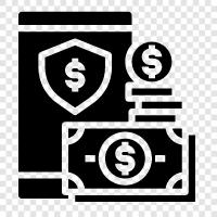 investments, banking, finance, stocks icon svg