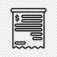 invoice template, invoice software, invoice maker, invoice printing icon svg