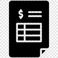 invoice template, invoice software, invoice maker, invoice printing icon svg