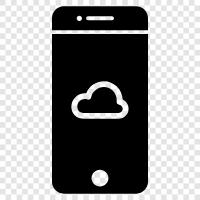 iOS, Android, iCloud, app development icon svg