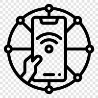 IOT, IoTGeräte, IoTSensoren, IoTNetzwerke symbol