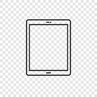 iPad, iPad mini, Android Tablet, Kindle Fire icon svg