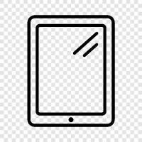 iPad, Galaxy Tab, Kindle Fire, Nexus 7 icon svg