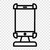 iphone holder, phone stand, phone holder for car, phone holder icon svg