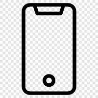 iphone, android, iphone 6s, mobile phone icon svg