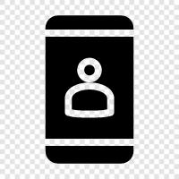 iPhone User, Android User, BlackBerry User, Windows Phone User icon svg