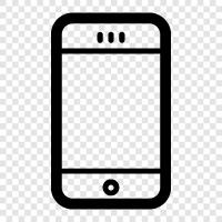 iPhone, Android, андроид, телефон Значок svg