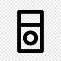 iPod nano, iPod shuffle, iPod touch, iPod classic icon svg