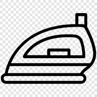 Ironing Board, Steam Iron, Hard Iron, Washing Machine icon svg