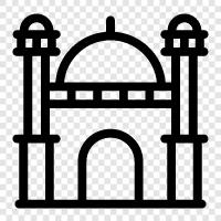 Islam, Quran, prayer, Mecca icon svg