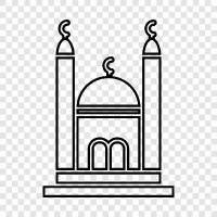 Islam, Muslim, Gebet, Moschee symbol