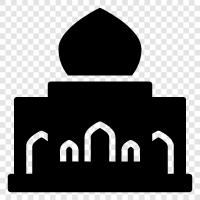 Islam, mosque, Islamic, Islamic architecture icon svg