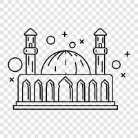 Islamic, Islamic architecture, Islamic culture, Islamic religion icon svg