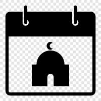 islamic months, islamic year, islamic month, islamic calendar icon svg