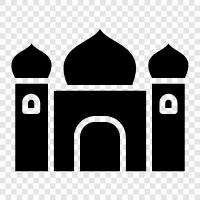 Islamic, Islam, Muslim, prayer icon svg