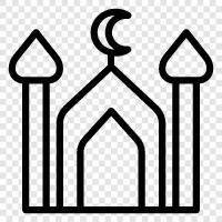 Islamic, Muslims, Islamic architecture, Islamic art icon svg